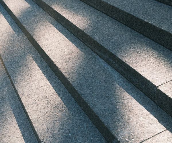 Abstract image representing a path or a series of steps.